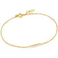 Ania Haie Magma Wave bracelet woman Bracelet with 14kt Gold Chain jewel BAU004-02YG