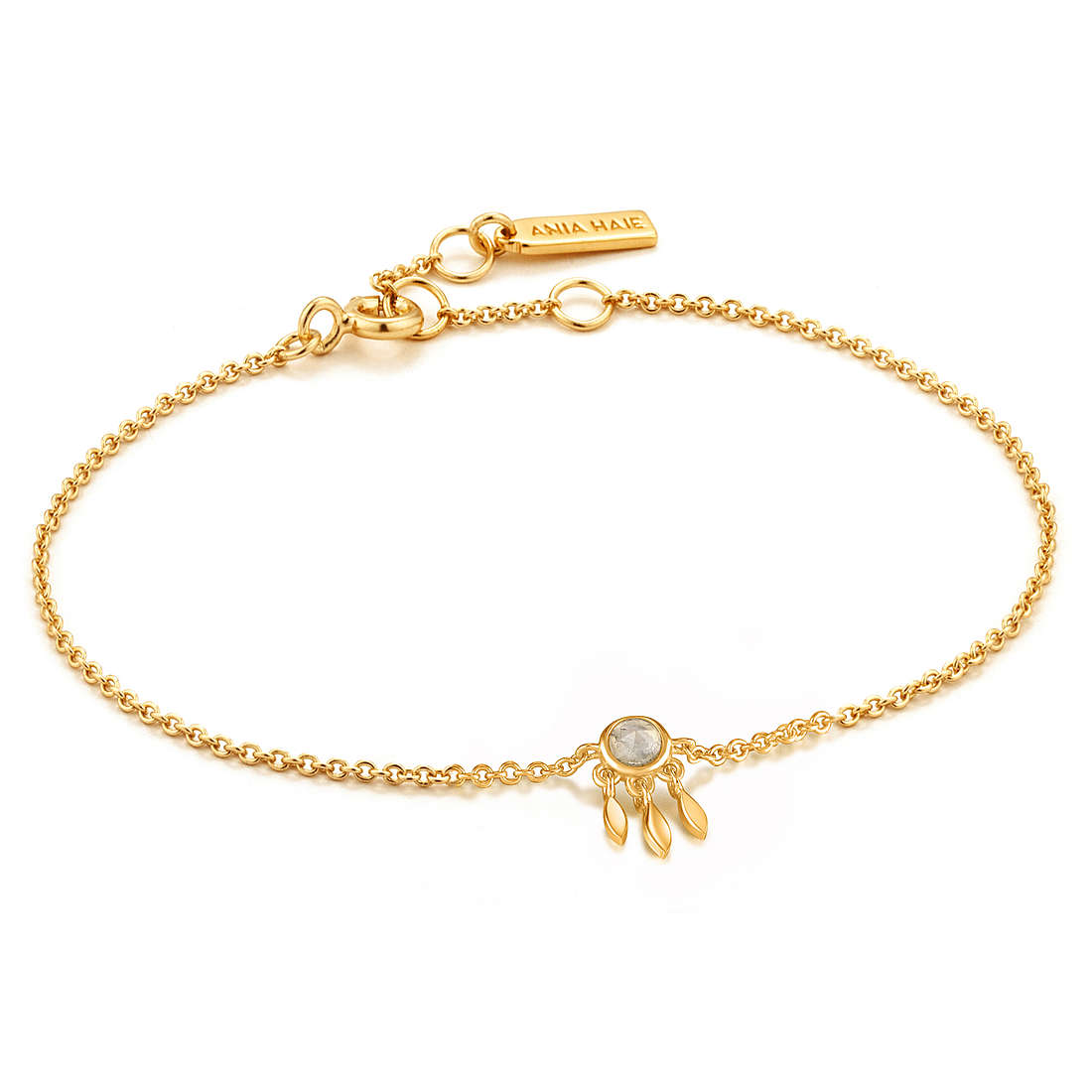 Ania Haie Midnight Fever bracelet woman Bracelet with 925 Silver Charms/Beads jewel B026-02G
