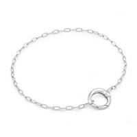 Ania Haie Pop Charms bracelet woman Bracelet with 925 Silver Charms/Beads jewel B048-02H