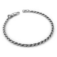Boccadamo Classic bracelet man Bracelet with 925 Silver Chain jewel MBR153