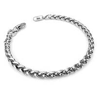 Boccadamo Classic bracelet man Bracelet with 925 Silver Chain jewel MBR169