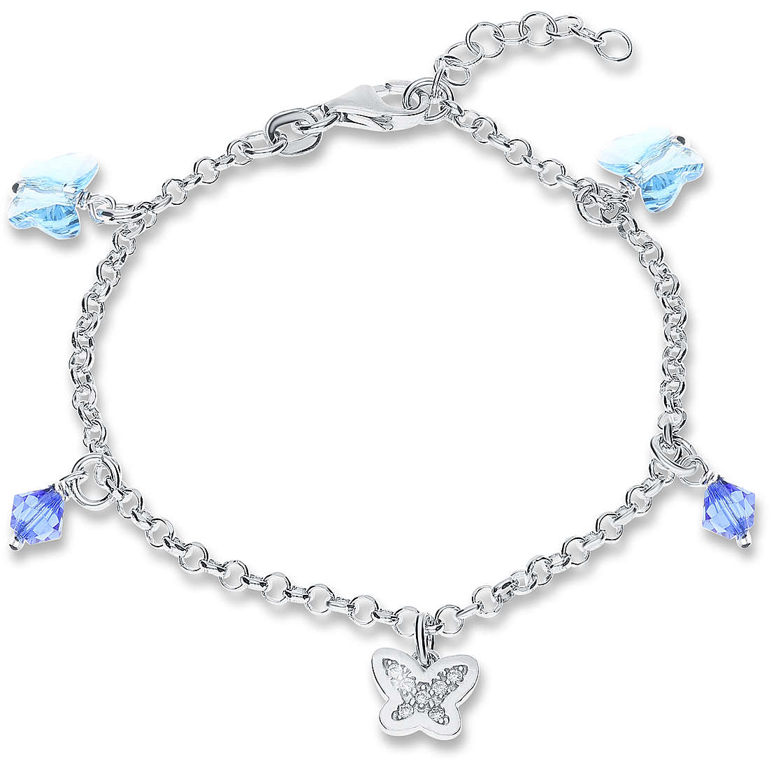 bracelet child Chain 925 Silver jewel GioiaPura WBM01653CTA