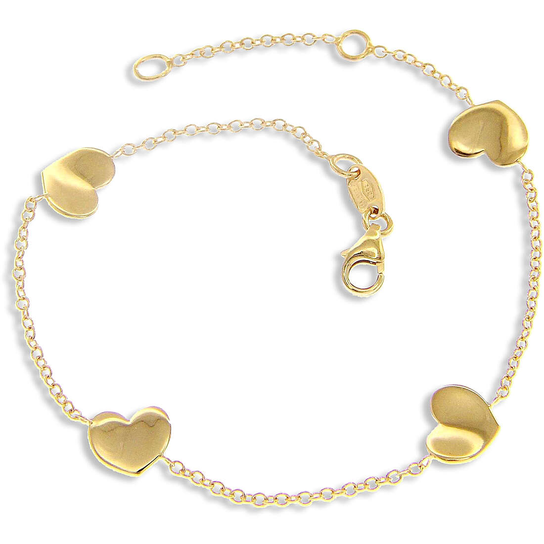 bracelet child Charms/Beads 18 kt Gold jewel GioiaPura Oro 750 GP-S217377