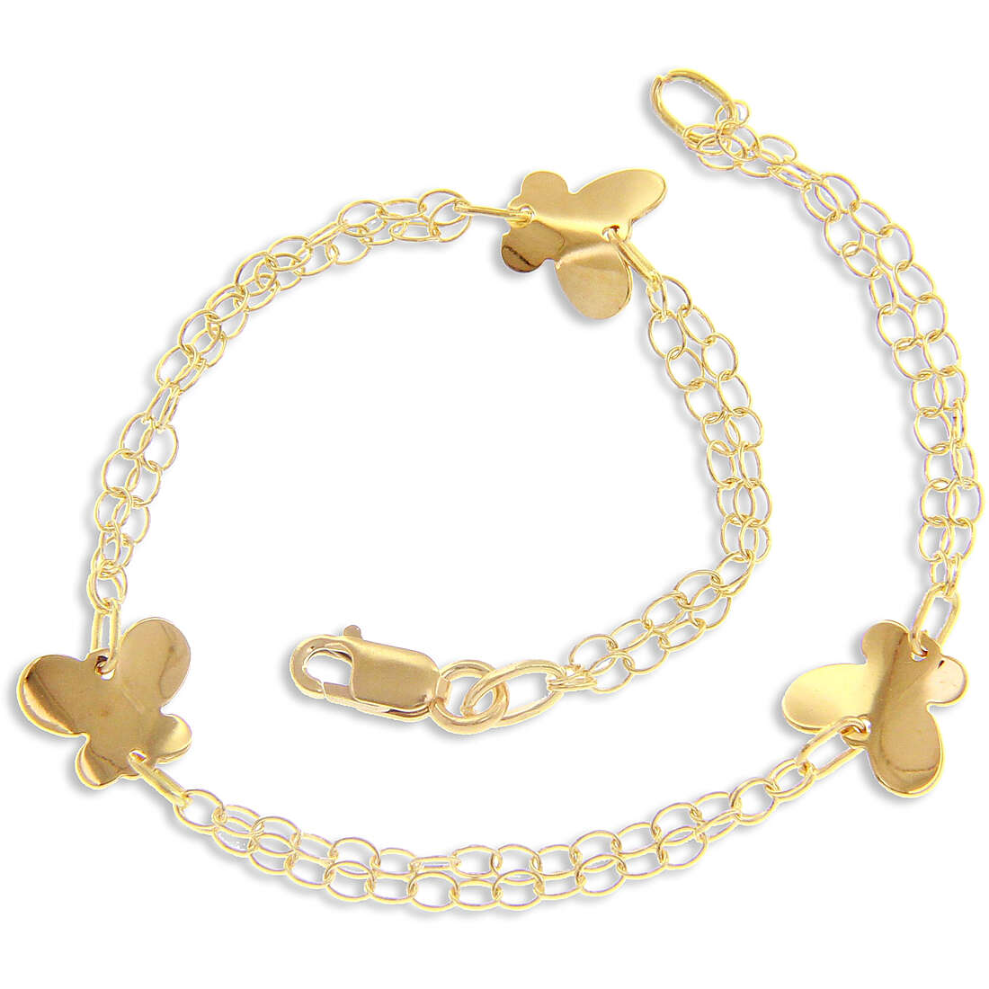 bracelet child Charms/Beads 18 kt Gold jewel GioiaPura Oro 750 GP-S223080