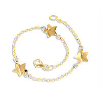 bracelet child Charms/Beads 18 kt Gold jewel GioiaPura Oro 750 GP-S223118