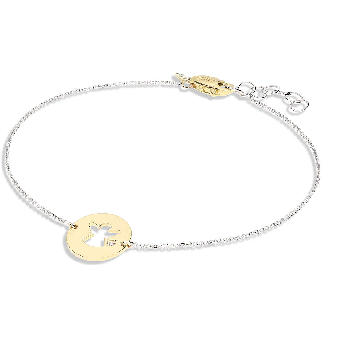 bracelet child Charms/Beads 18 kt Gold jewel GioiaPura Oro 750 GP-S230521