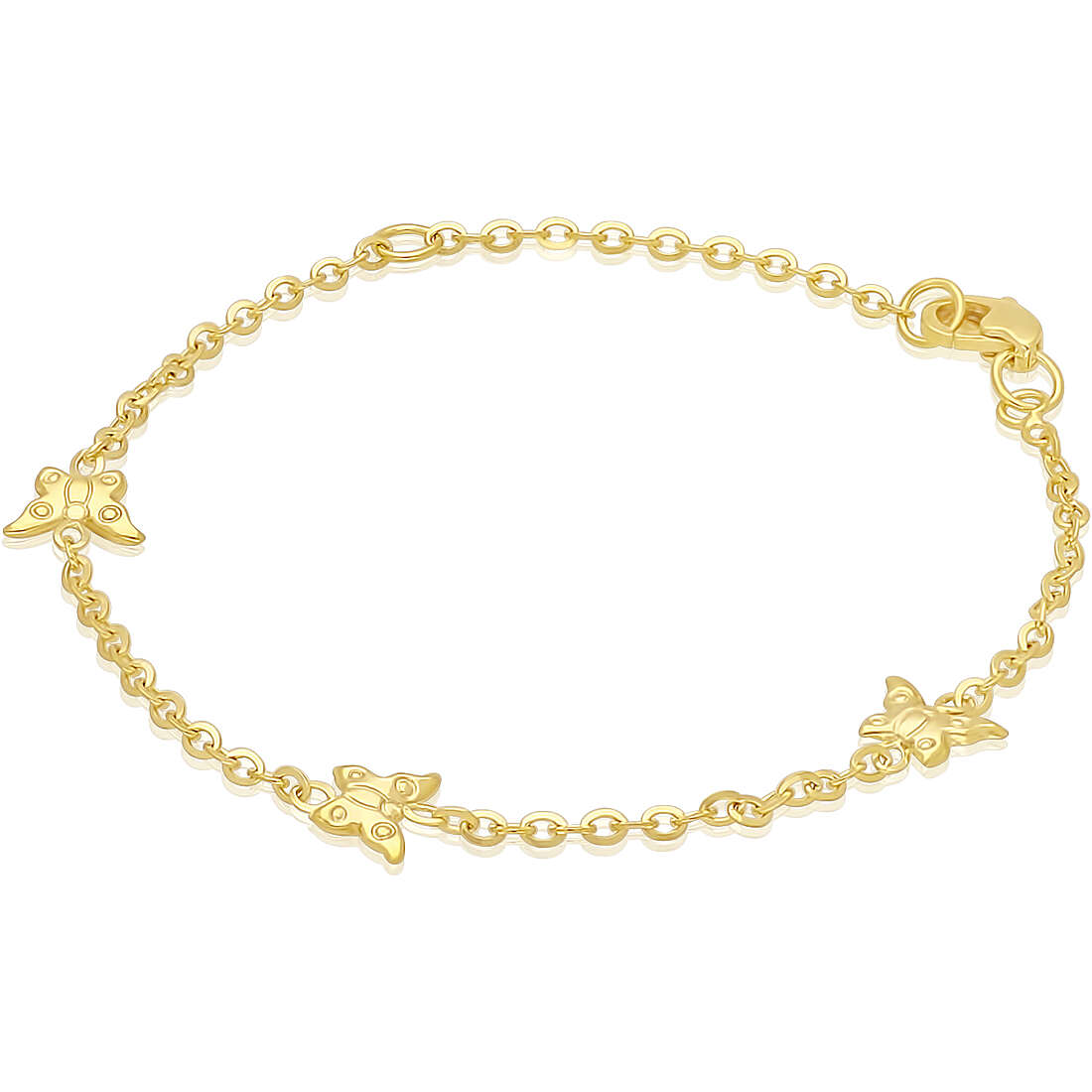bracelet child Charms/Beads 9 kt Gold jewel GioiaPura Oro 375 GP9-S162229