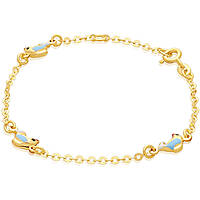 bracelet child Charms/Beads 9 kt Gold jewel GioiaPura Oro 375 GP9-S173379