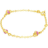 bracelet child Charms/Beads 9 kt Gold jewel GioiaPura Oro 375 GP9-S173380