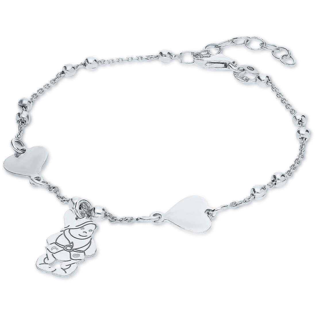 bracelet child Charms/Beads 925 Silver jewel GioiaPura GPSRSBR2581