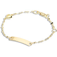 bracelet child With Plate 18 kt Gold jewel GioiaPura Oro 750 GP-S126152