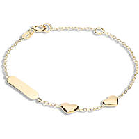bracelet child With Plate 18 kt Gold jewel GioiaPura Oro 750 GP-S146425