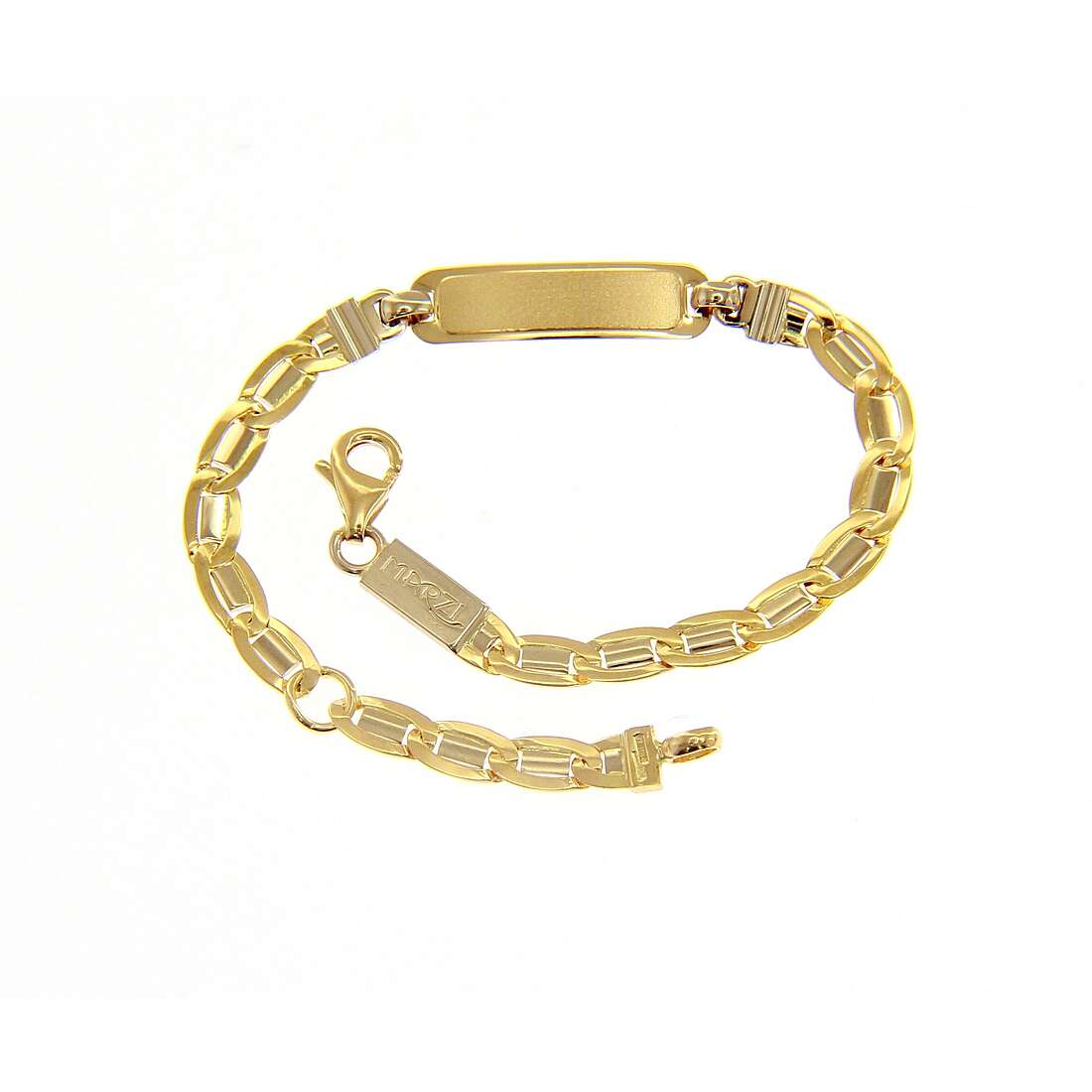 bracelet child With Plate 18 kt Gold jewel GioiaPura Oro 750 GP-S204837