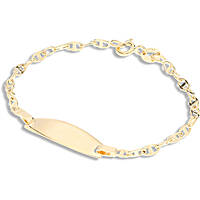 bracelet child With Plate 18 kt Gold jewel GioiaPura Oro 750 GP-SVTT060GGT1
