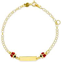 bracelet child With Plate 9 kt Gold jewel GioiaPura Oro 375 GP9-S163349