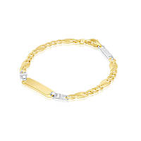 bracelet child With Plate 9 kt Gold jewel GioiaPura Oro 375 GP9-S202133