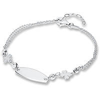 bracelet child With Plate 925 Silver jewel GioiaPura GYBARW0702-S