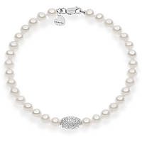 bracelet jewel 925 Silver, Gold woman jewel Pearls BRQ 283