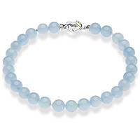 bracelet jewel 925 Silver woman jewel Aquamarine BRQ 363