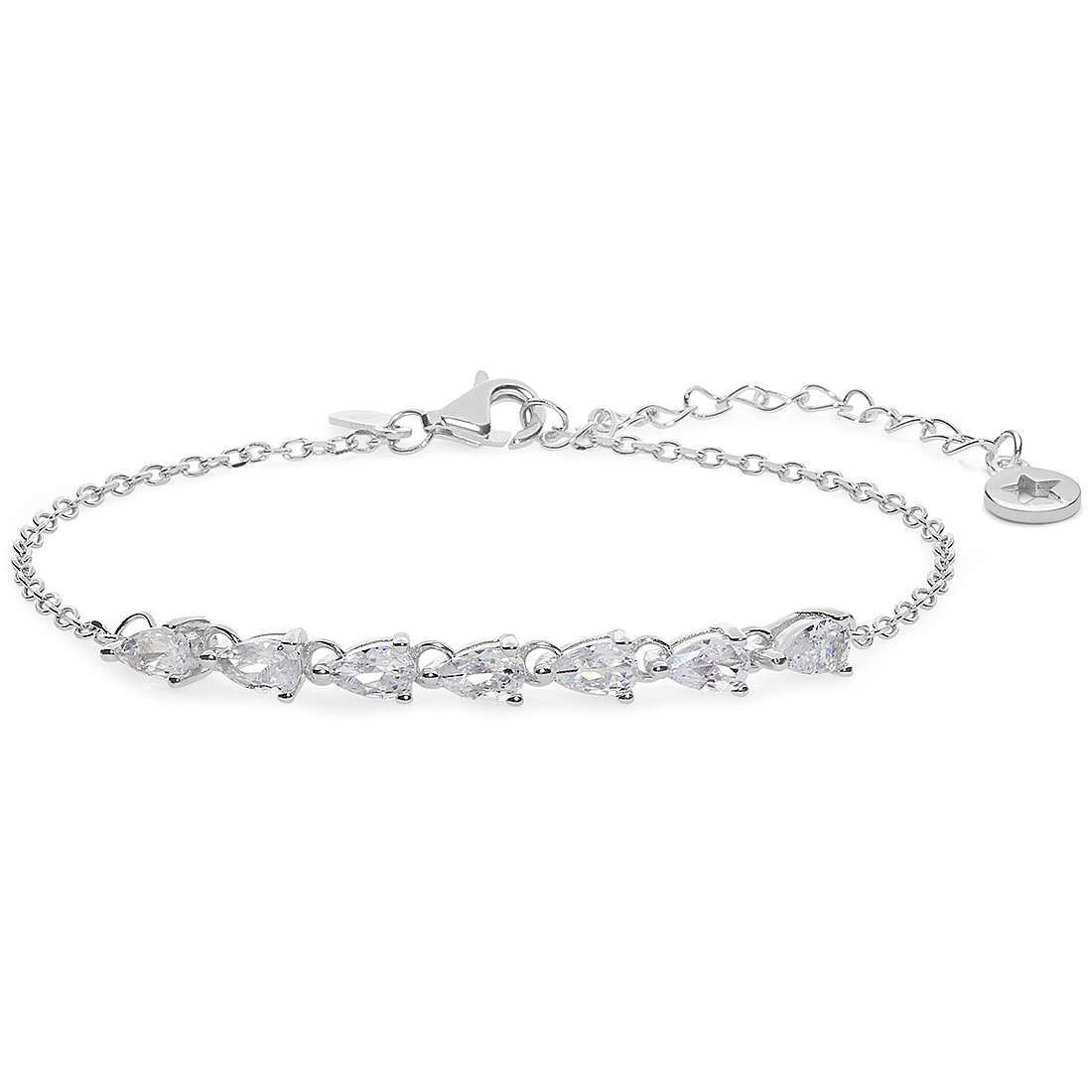 bracelet jewel 925 Silver woman jewel Crystals BRA 232