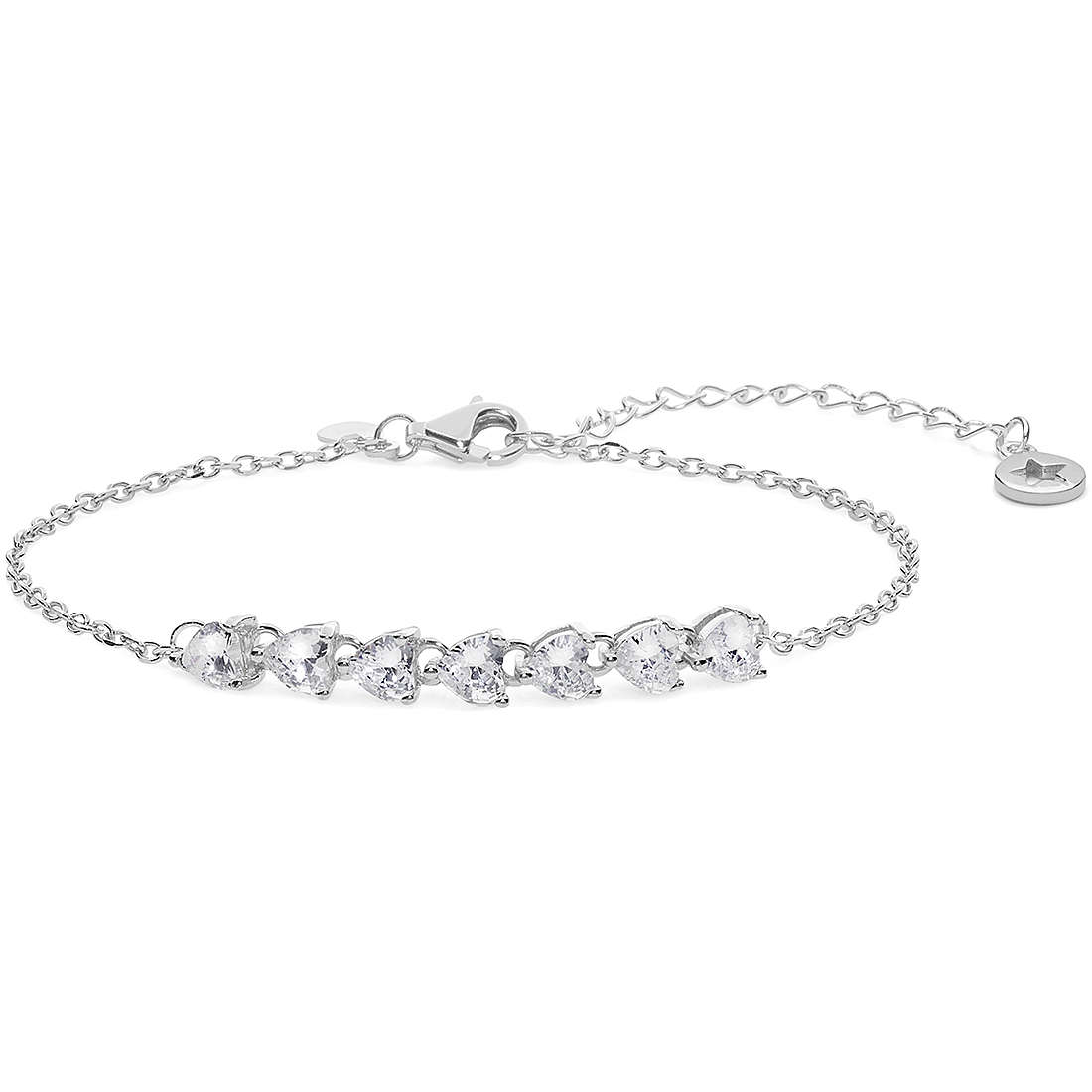 bracelet jewel 925 Silver woman jewel Crystals BRA 233