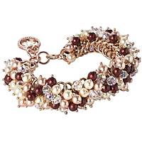 bracelet jewel 925 Silver woman jewel Pearls, Crystals RBR006