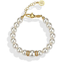 bracelet jewel 925 Silver woman jewel Pearls, Zircons BR584D