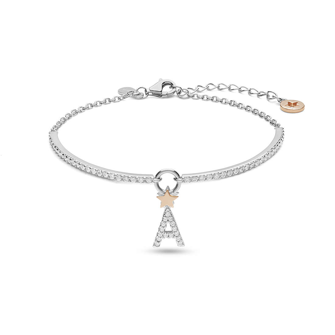 bracelet jewel 925 Silver woman jewel Zircons BRA 177