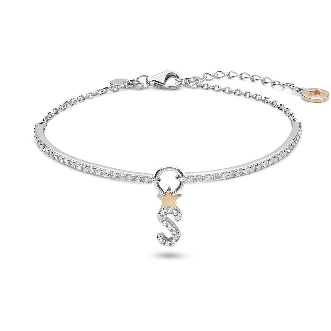 bracelet jewel 925 Silver woman jewel Zircons BRA 195