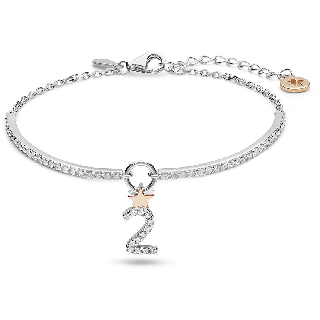 bracelet jewel 925 Silver woman jewel Zircons BRA 204