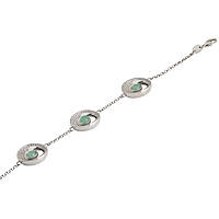 bracelet jewel 925 Silver woman jewel Zircons, Crystals BR566