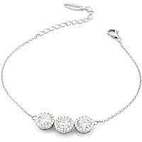 bracelet jewel 925 Silver woman jewel Zircons, Crystals BR601W