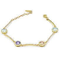 bracelet jewel 925 Silver woman jewel Zircons, Crystals BR604DM