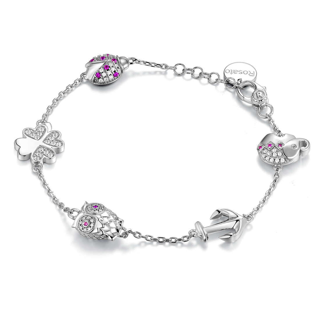 bracelet jewel 925 Silver woman jewel Zircons RSOA14