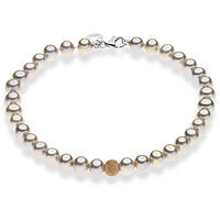 bracelet jewel Gold woman jewel Pearls BRQ 362