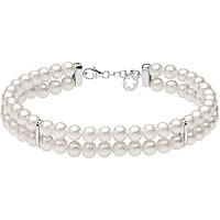 bracelet jewel Gold woman jewel Synthetic Pearls BRQ 367