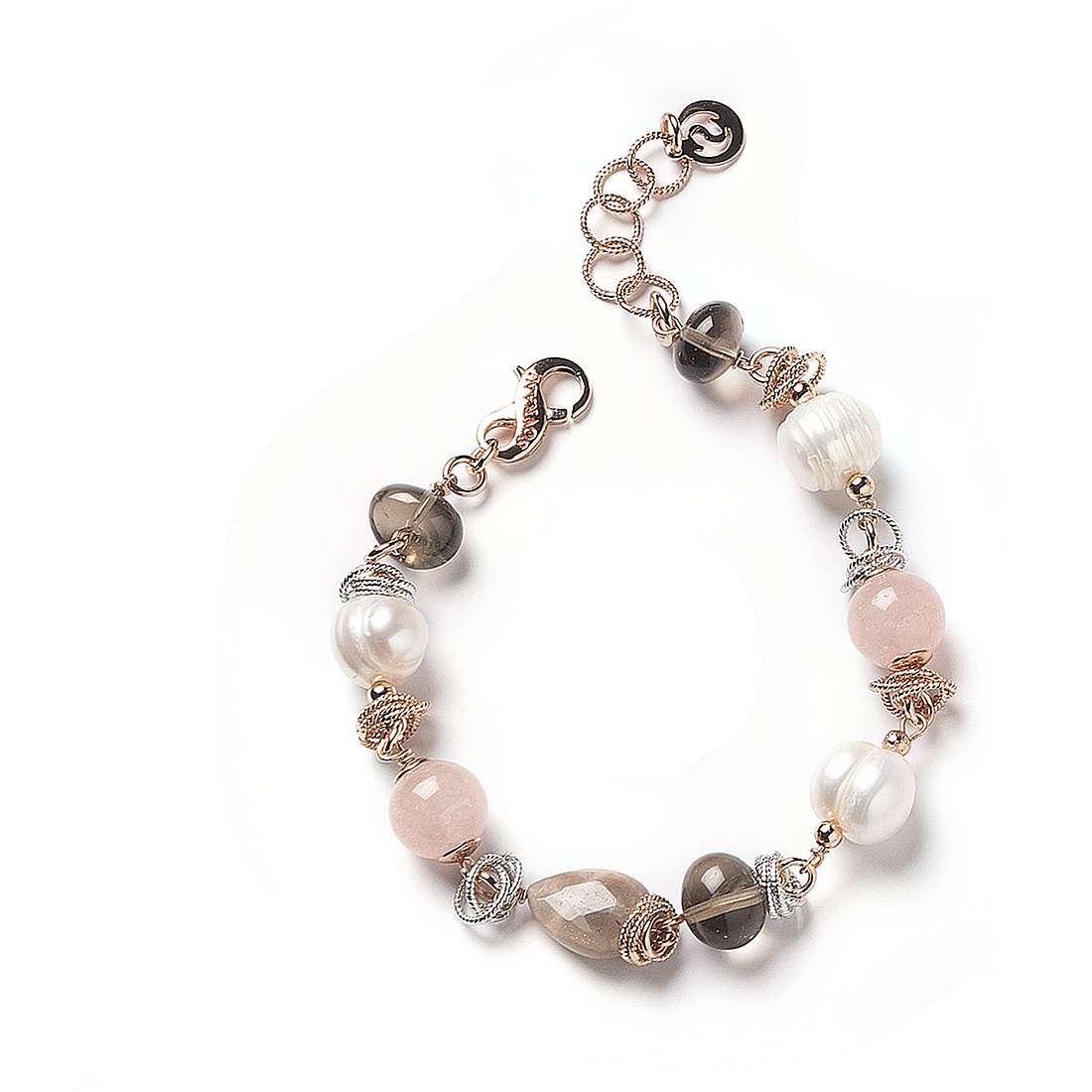 bracelet jewel Jewellery woman jewel Pearls, Crystals J4849