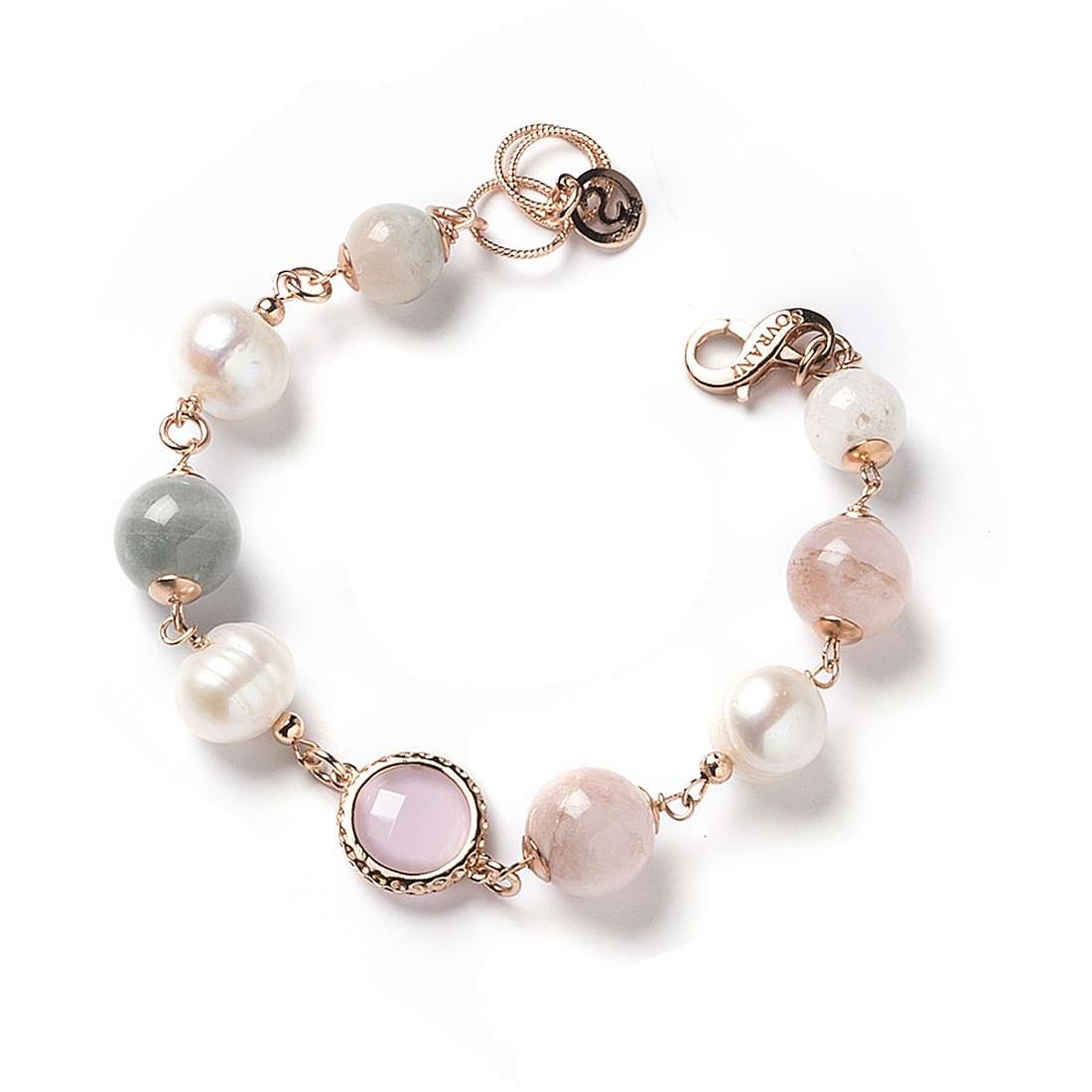 bracelet jewel Jewellery woman jewel Pearls, Crystals, Semiprecious J4846
