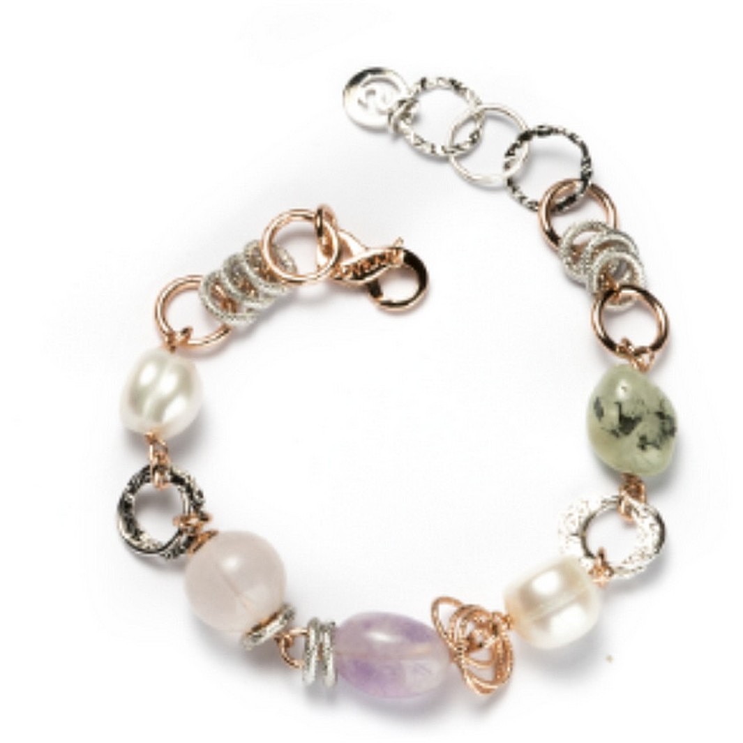 bracelet jewel Jewellery woman jewel Pearls, Semiprecious J3667