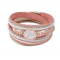 bracelet jewel Leather woman jewel Crystals KDBR05