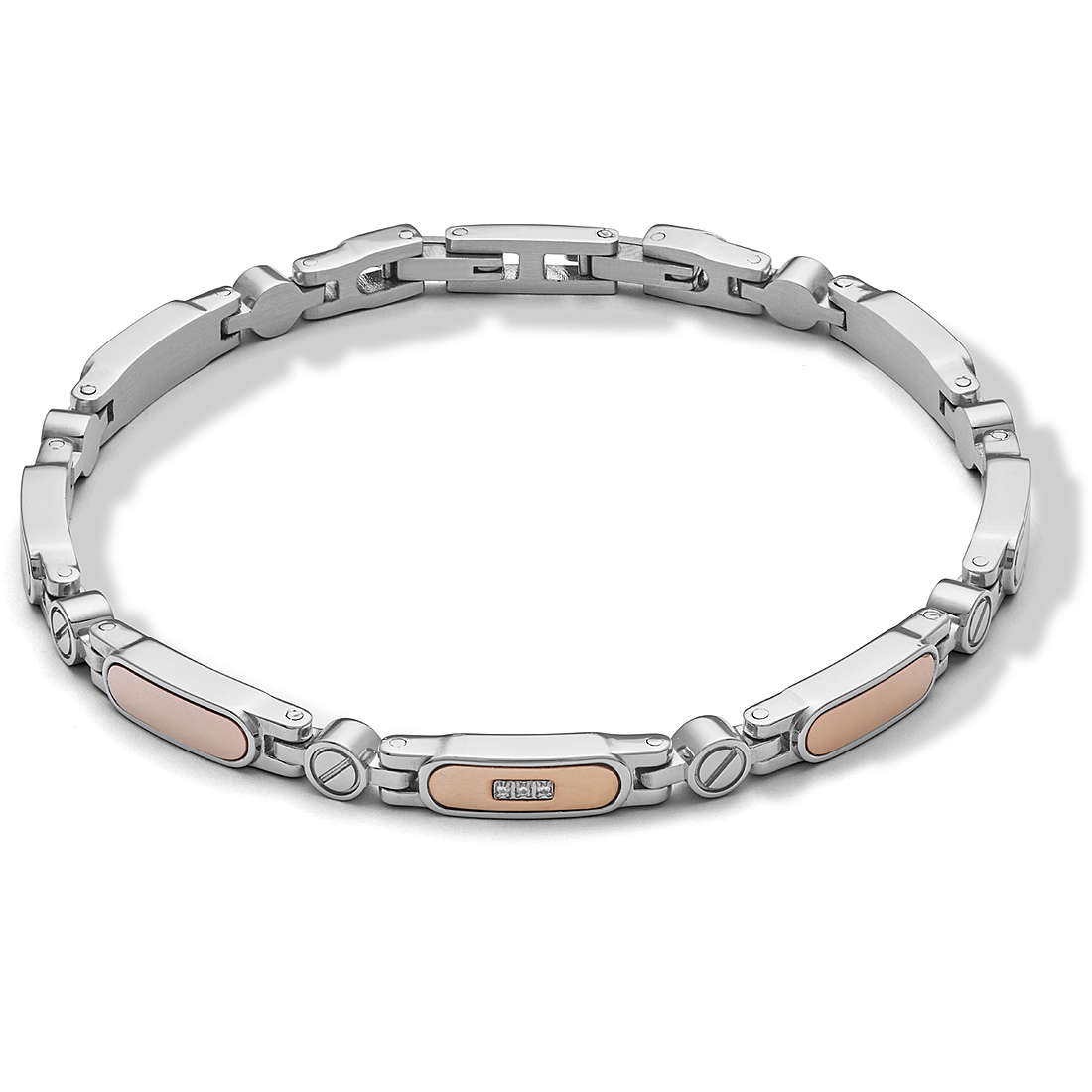 bracelet jewel Steel man jewel Diamond UBR 1009