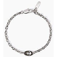 bracelet jewel Steel man jewel Navy 232367