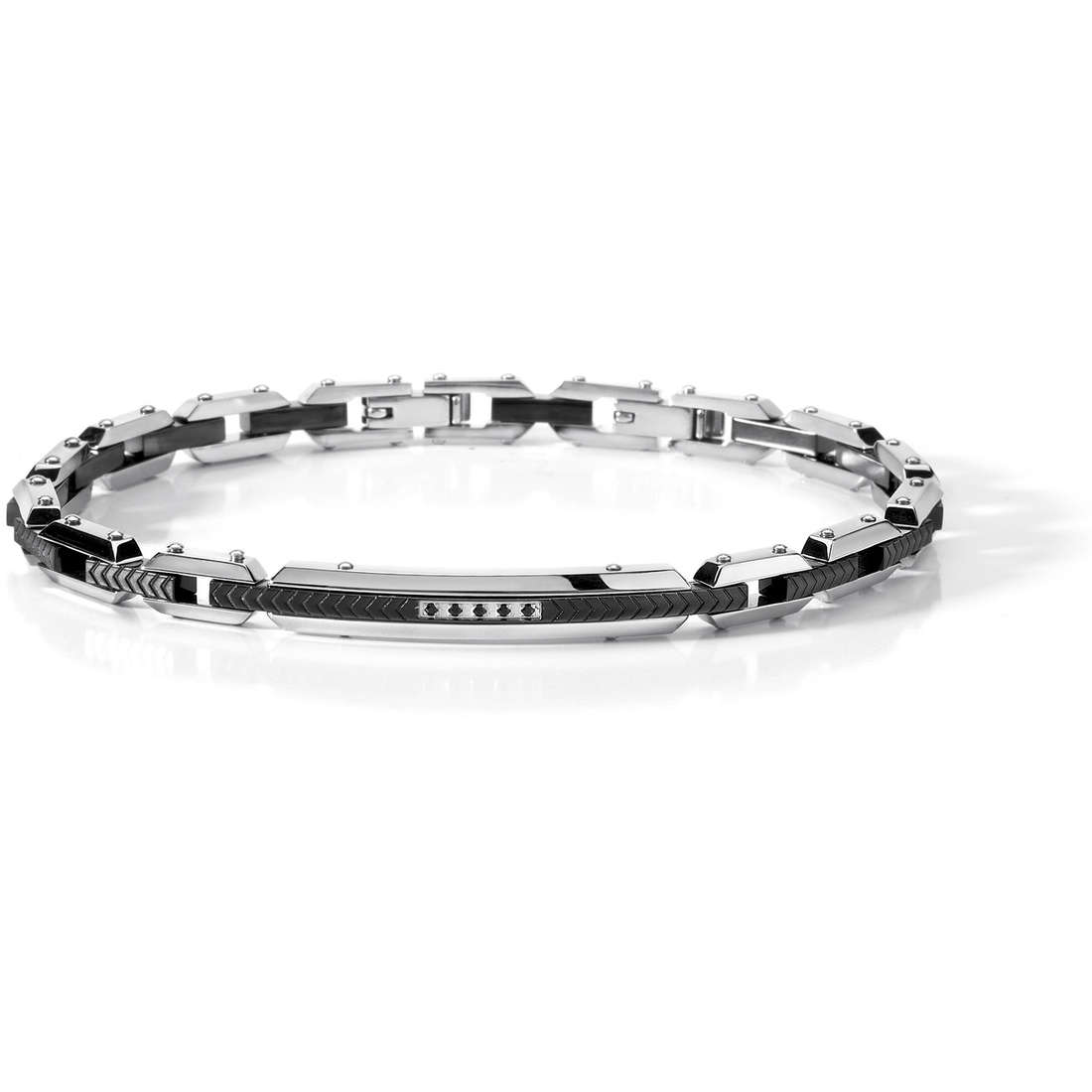 bracelet jewel Steel man jewel Semiprecious UBR 457