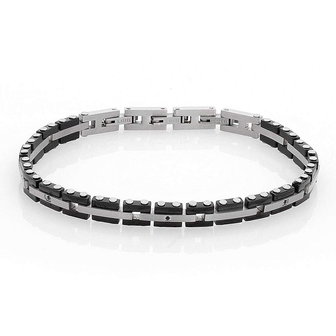 bracelet jewel Steel man jewel Zircons ABR315