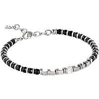 bracelet jewel Steel man jewel Zircons, Semiprecious ABR402