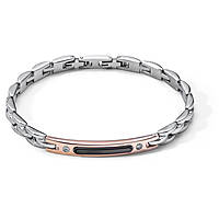 bracelet jewel Steel man jewel Zircons UBR 1032