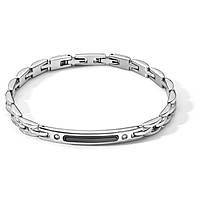bracelet jewel Steel man jewel Zircons UBR 1033
