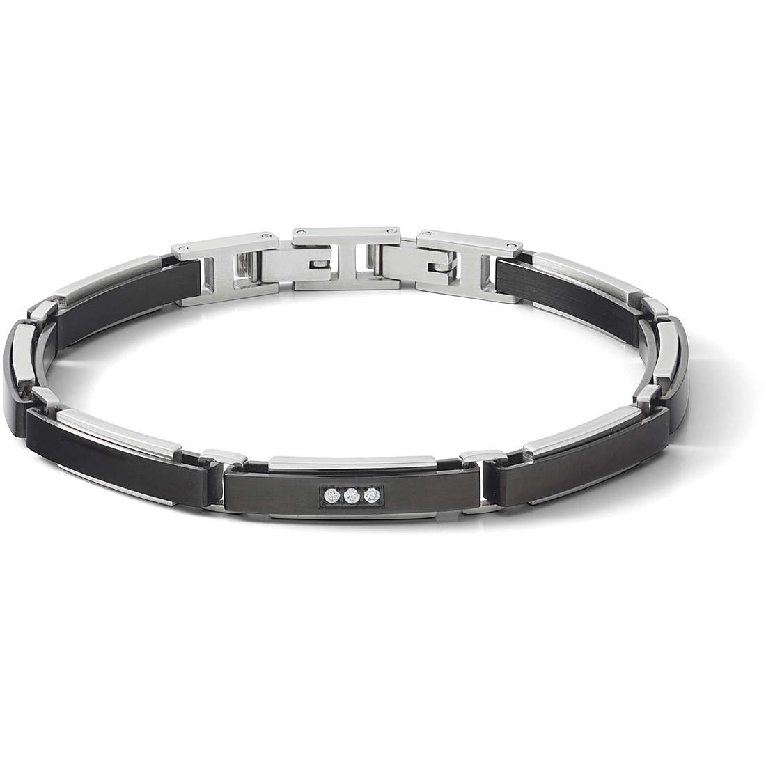 bracelet jewel Steel man jewel Zircons UBR 1060
