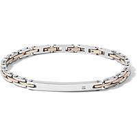 bracelet jewel Steel man jewel Zircons UBR 1081