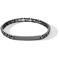 bracelet jewel Steel man jewel Zircons UBR 1083